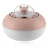 Ultraschall-Luftbefeuchter – Diffusor für ätherische Öle – Katzenkopf – LED – USB – 300 ml