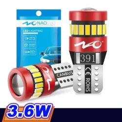 NAO - T10 - W5W - 1,8 W - 12 V - LED - Autolampe
