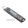 M.2 NVME SSD auf USB 3.1 Adapter
