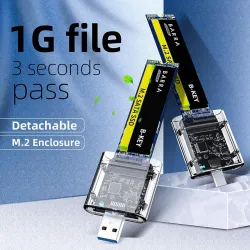 M2 SSD case - M.2 To USB 3.0 - SATA NGFF Caddy HDD cardComputers & Laptops