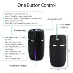 Ultrasonic air humidifier - LED - USBHumidifiers