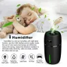 Ultrasonic air humidifier - LED - USBHumidifiers