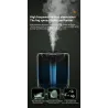 Ultrasonic air humidifier - essential oils diffuser - LED - USB - 1200 mlHumidifiers