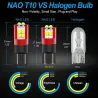 NAO - T10 - W5W - LED - 5W / 6W - car bulb - 2 piecesT10