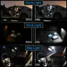 NAO - T10 - W5W - LED - 5W / 6W - car bulb - 2 piecesT10