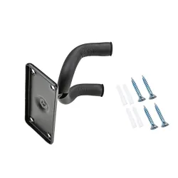 Wall mounted guitar holder - steel hook - anti-slipGuitars