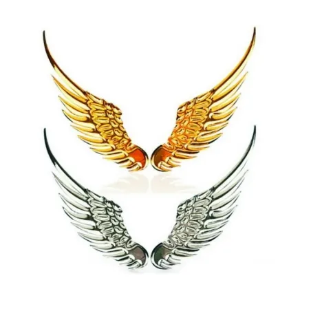 3D metal wings - car / motorcycle sticker - 2 piecesStickers