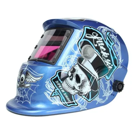 Automatisch verdunkelnder Schweißhelm - Solar - MIG - MMA - Lucky Speed Ghost