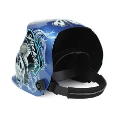 Auto darkening welding helmet - Solar - MIG - MMA - Lucky Speed GhostHelmets