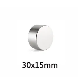 N35 - Neodym-Magnet - runder Zylinder - 30 mm * 15 mm