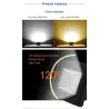 LED-Fluter - Arbeitsscheinwerfer für den Außenbereich - wasserdicht - 20W - 30W - 50W - 220V