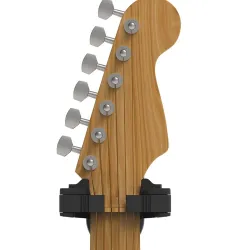 Wandmontierter Gitarrenhalter - mit automatischer Verriegelung