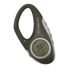 Kompass mit digitaler LCD-Anzeige - Barometer - mit Karabiner