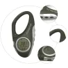 Digital LCD display compass - barometer - with carabinerKeyrings