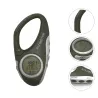 Digital LCD display compass - barometer - with carabinerKeyrings