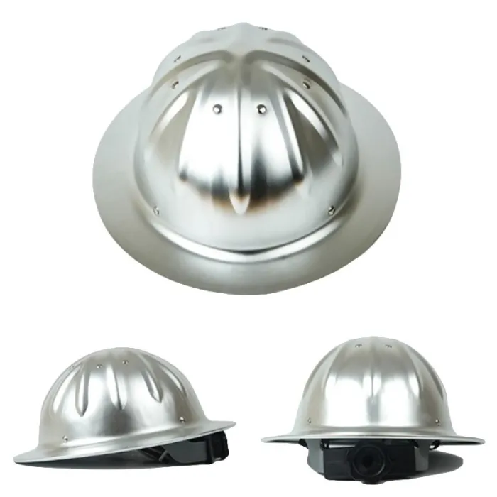 Schutzhelm aus Aluminiumlegierung - voller Rand - Sicherheitsarbeit