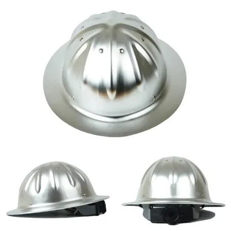 Schutzhelm aus Aluminiumlegierung - voller Rand - Sicherheitsarbeit