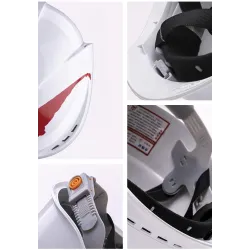 Schutzhelm - atmungsaktiv - mit Reflexstreifen - Konstruktion / Technik - Sicherheitsarbeit
