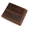 Elegante Herren Geldbörse - echtes Rindsleder