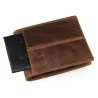 Elegante Herren Geldbörse - echtes Rindsleder