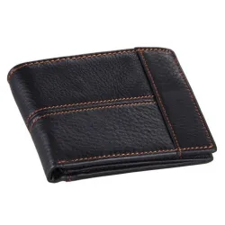 Elegante Herren Geldbörse - echtes Rindsleder