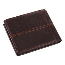 Elegante Herren Geldbörse - echtes Rindsleder