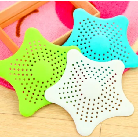 Filter für Küchenspüle aus Silikon - Sieb - Sternform