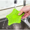 Filter für Küchenspüle aus Silikon - Sieb - Sternform