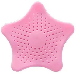 Filter für Küchenspüle aus Silikon - Sieb - Sternform