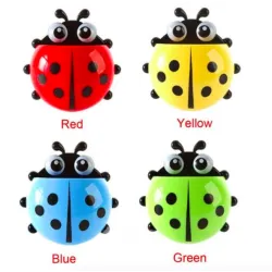 Ladybug shaped toothbrush holderBathroom & Toilet