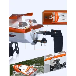 Feilun FT009 - RC Boot - Spielzeug - Wasserkühlung - 2.4G - 4CH - 35km/h
