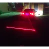 Car laser light - fog / warning light - red line - starsTuning