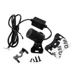 Car laser light - fog / warning light - red line - starsTuning