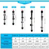 Warmwasserbereiter für Aquarien - mit Thermometer - einstellbar - 25 W - 50 W - 100 W - 200 W - 300 W