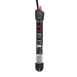 Warmwasserbereiter für Aquarien - mit Thermometer - einstellbar - 25 W - 50 W - 100 W - 200 W - 300 W