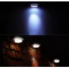 Lampa ogrodowa zasilana energią słoneczną - LED - wodoodporna