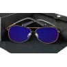 HDCRAFTER - Übergroße Vintage-Sonnenbrille - polarisiert - UV400