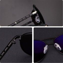 HDCRAFTER - Übergroße Vintage-Sonnenbrille - polarisiert - UV400