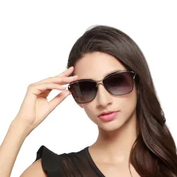HDCRAFTER - Vintage Cat-Eye-Sonnenbrille - polarisiert - UV400