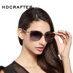 HDCRAFTER - Vintage Cat-Eye-Sonnenbrille - polarisiert - UV400