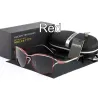HDCRAFTER - Vintage Cat-Eye-Sonnenbrille - polarisiert - UV400