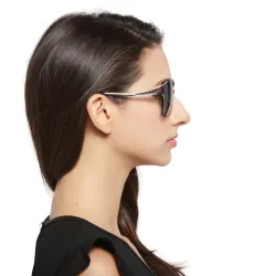 HDCRAFTER - Vintage Cat-Eye-Sonnenbrille - polarisiert - UV400