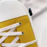 Kleine Umhängetasche aus Segeltuch - Schuhform