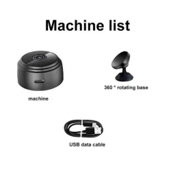 A9 - Minikamera - drahtlos - Diktiergerät - Nachtsicht - IP - WiFi - HD 1080P