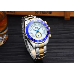 PAULARES - luxuriöse mechanische Uhr - Edelstahl