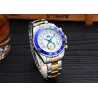 PAULARES - luxuriöse mechanische Uhr - Edelstahl