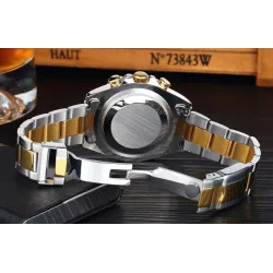 PAULARES - luxuriöse mechanische Uhr - Edelstahl