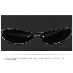 Modische Herrensonnenbrille - polarisiert - UV400