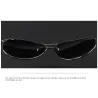 Modische Herrensonnenbrille - polarisiert - UV400