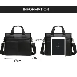 Elegante Business-Umhängetasche - Leder